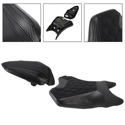 Kit sella conducente e passeggero per Kawasaki Ninja 500 Z500 2024-2025, cuscino posteriore verde
