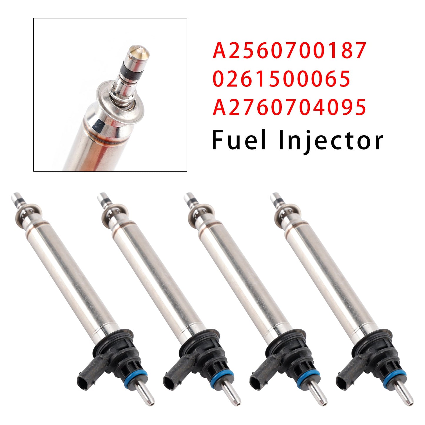 2016 Per Mercedes Benz C450 AMG 4 iniettori di carburante A2560705600