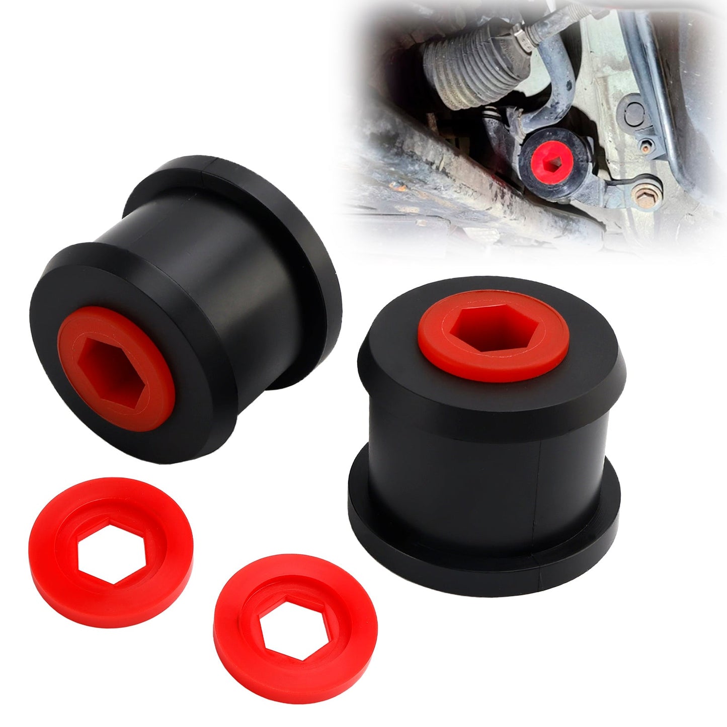 Kit di boccole in poliuretano per braccio oscillante inferiore anteriore per BMW Mini Cooper S 2000-2006