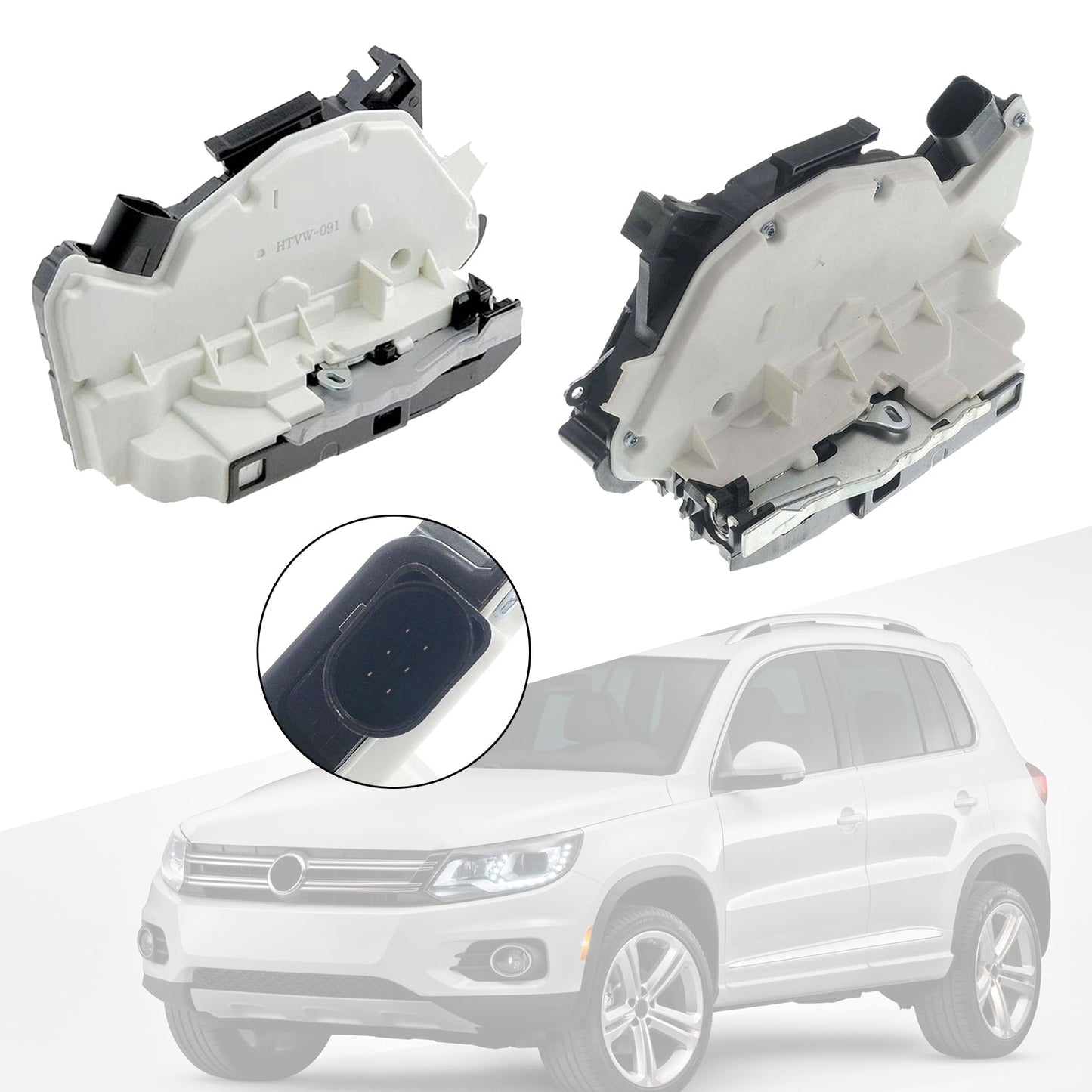 Attuatore serratura porta posteriore sinistra + destra 5N0839015A 5N0839016A per VW Tiguan CC Amarok