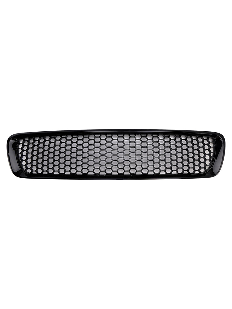 Griglia a nido d'ape per paraurti anteriore nero lucido Volvo S40 V50 2004-2007