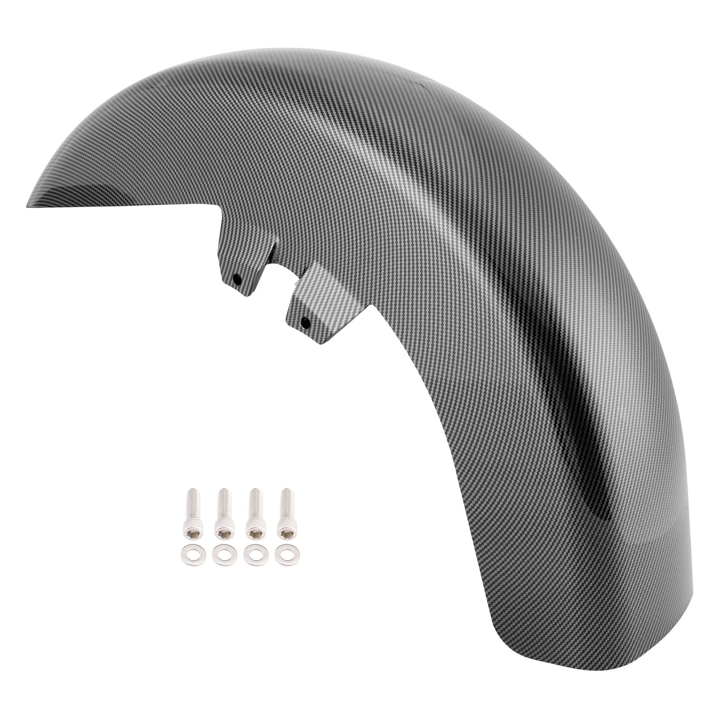 Parafango anteriore nero Harley-Davidson Touring Electra Glide Street Glide Road Glide Road King ABS 1989-2013