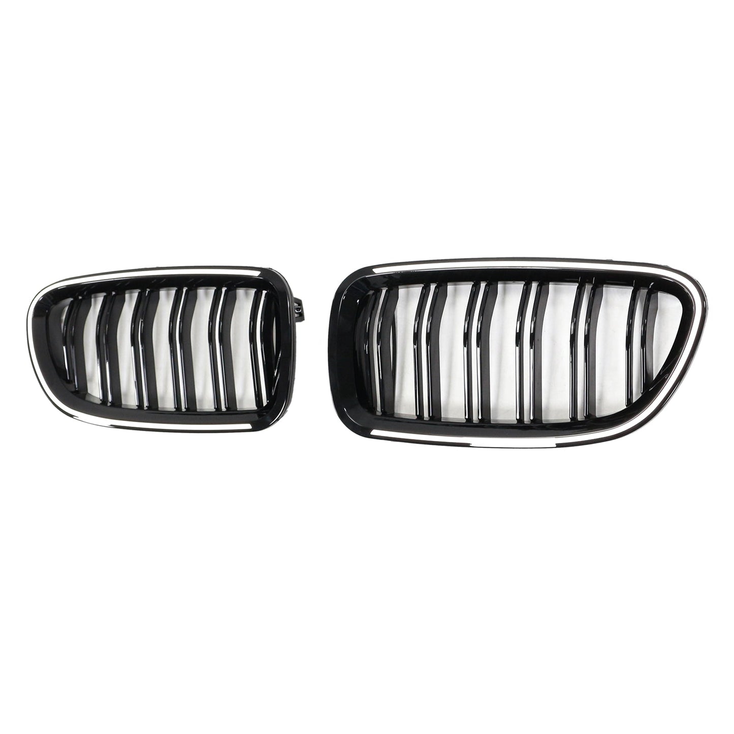 11.2009-02.2017 BMW Serie 5 F11 Touring Griglia paraurti a rene Griglia Nero lucido 51137203203 51137203204