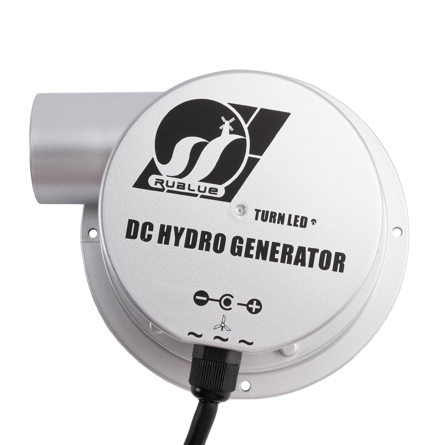 Generatore idroelettrico a turbina a flusso d'acqua da 24 V, generazione di energia CA da 36 V a 36 W/50 W