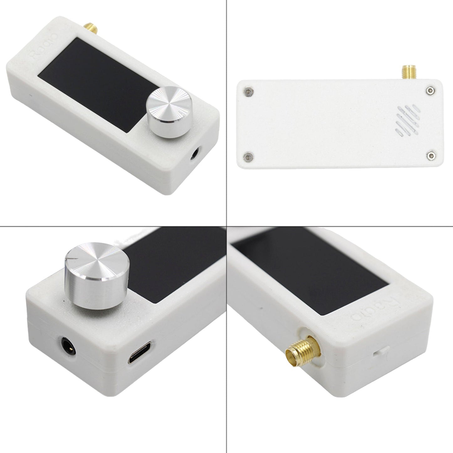 Ricevitore radio portatile SI4732 0,5-108 MHz LSB AM FM Mini tascabile per tutte le bande