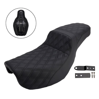 Cuscino anteriore posteriore per sedile passeggero, adatto per Dyna Fxd 2006-2017 Fld Fat Boy