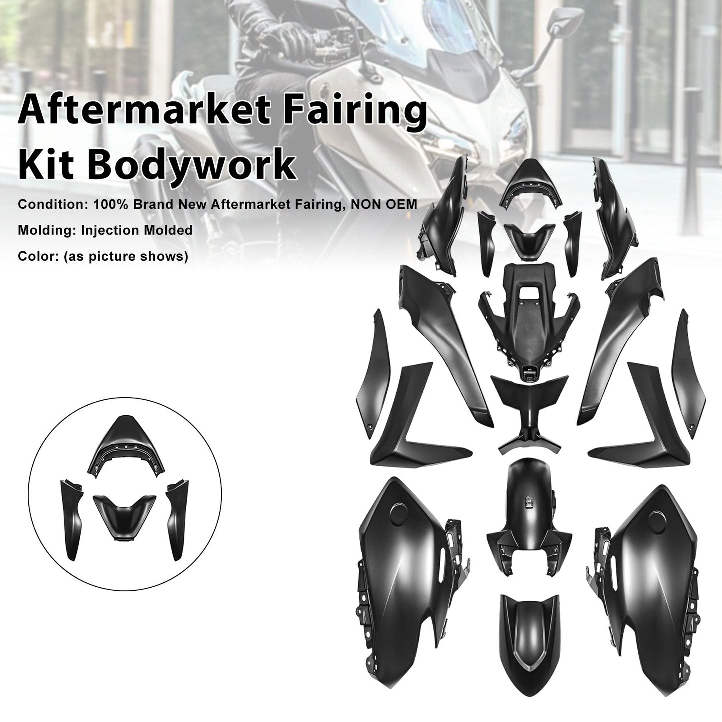 Kit di carene iniettate per Yamaha TMAX560 2025-2026
