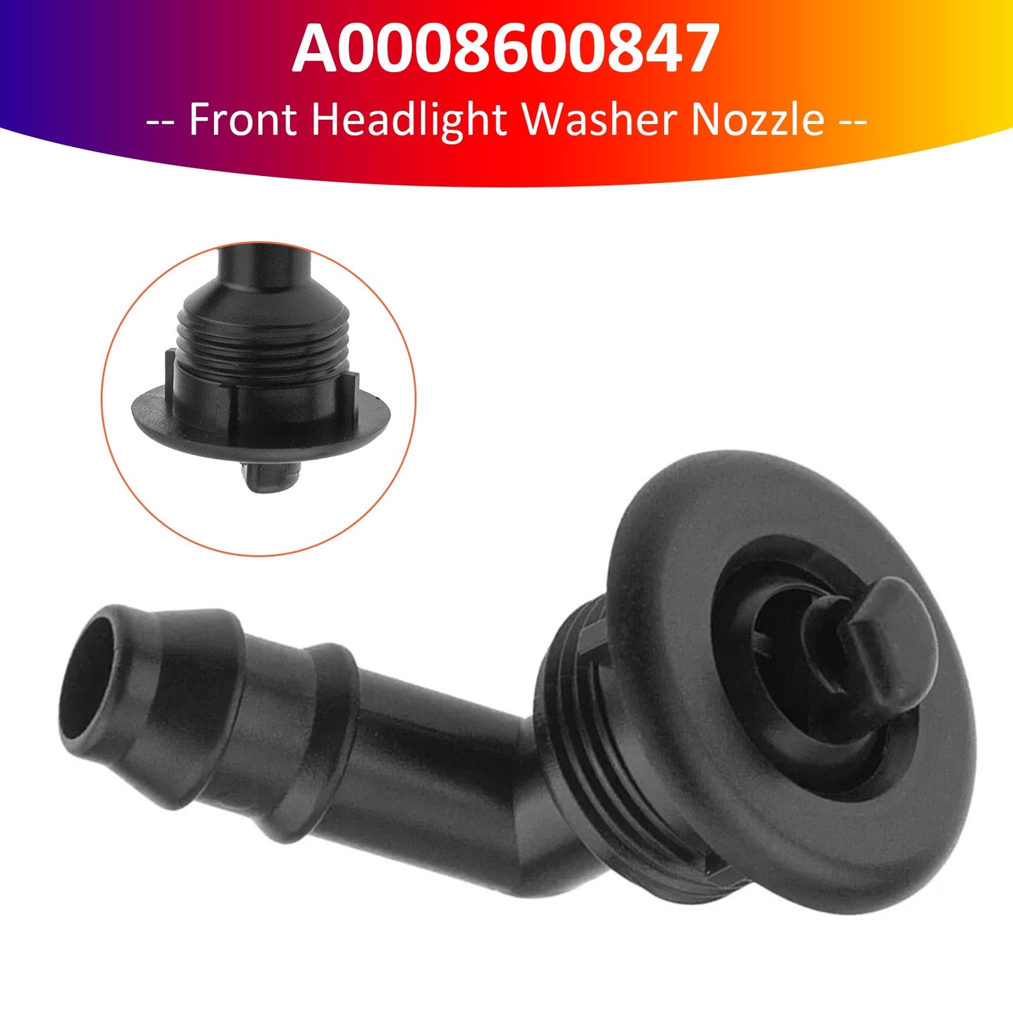 Ugello lavafari anteriore per Mercedes-Benz W463 Classe G G550 A0008600847