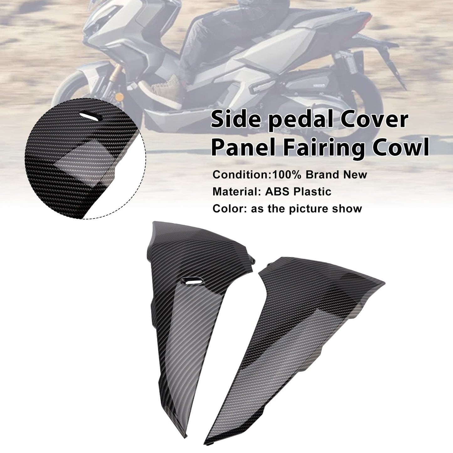 Carenatura del pannello di copertura del pedale laterale Honda ADV 350 2022-2025