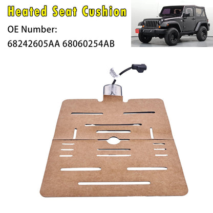 Cuscino sedile riscaldato per Jeep Wrangler 2011-2012 68242605AA 68060254AB