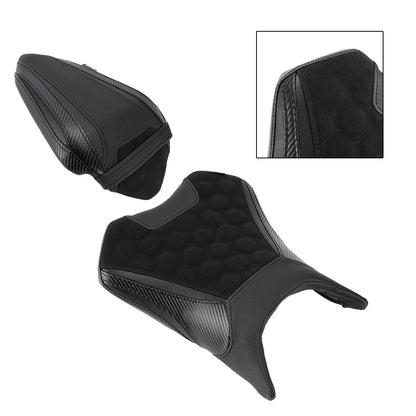 Kit sella conducente e passeggero per Kawasaki Ninja 500 Z500 2024-2025, cuscino posteriore verde