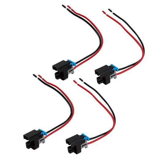 4 pezzi Connettore per iniettore di carburante, clip a treccia, sgancio rapido, adatto per Buick