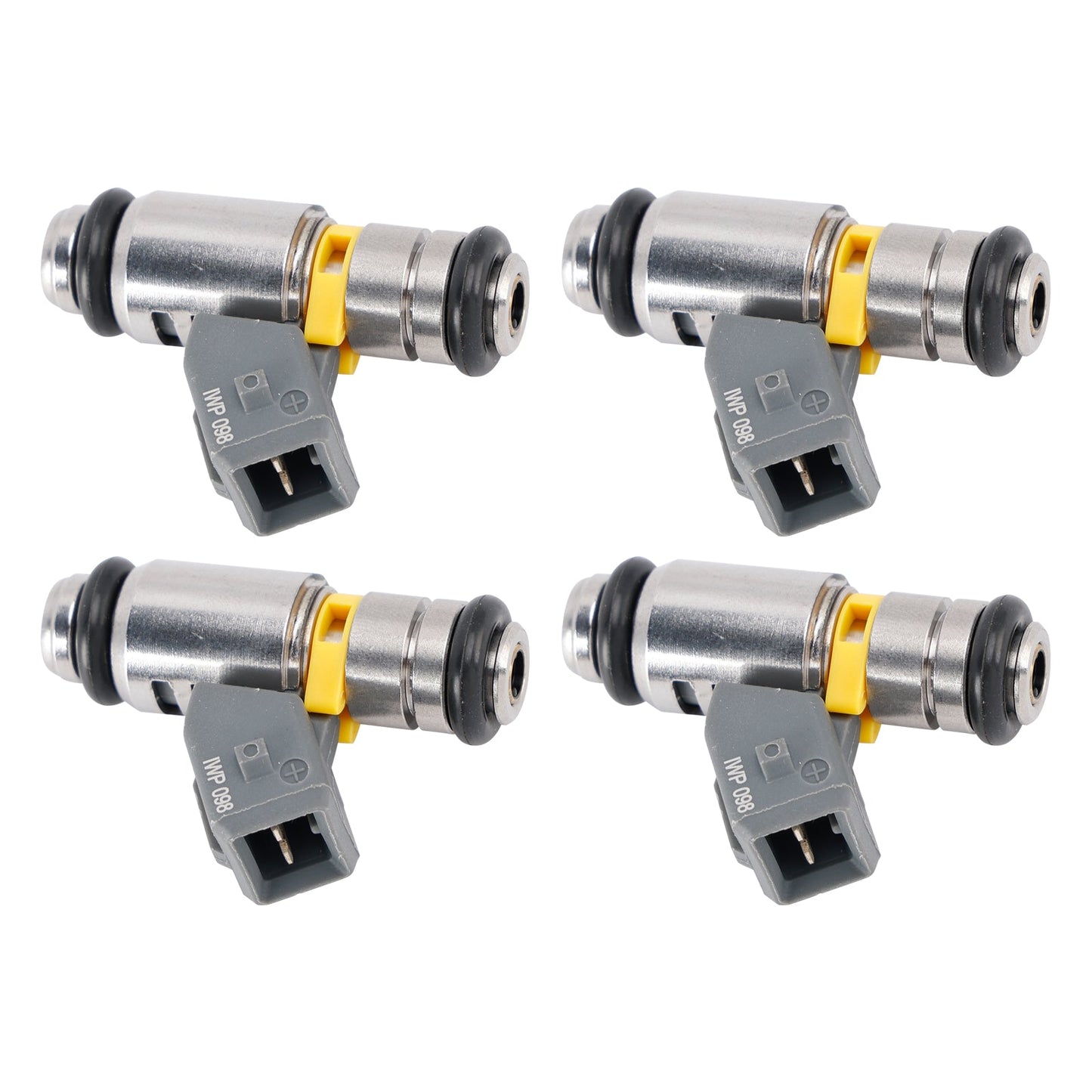 4 pezzi iniettori carburante per Renault Espace Grand Scénic Laguna Megane II 2.0 IWP098