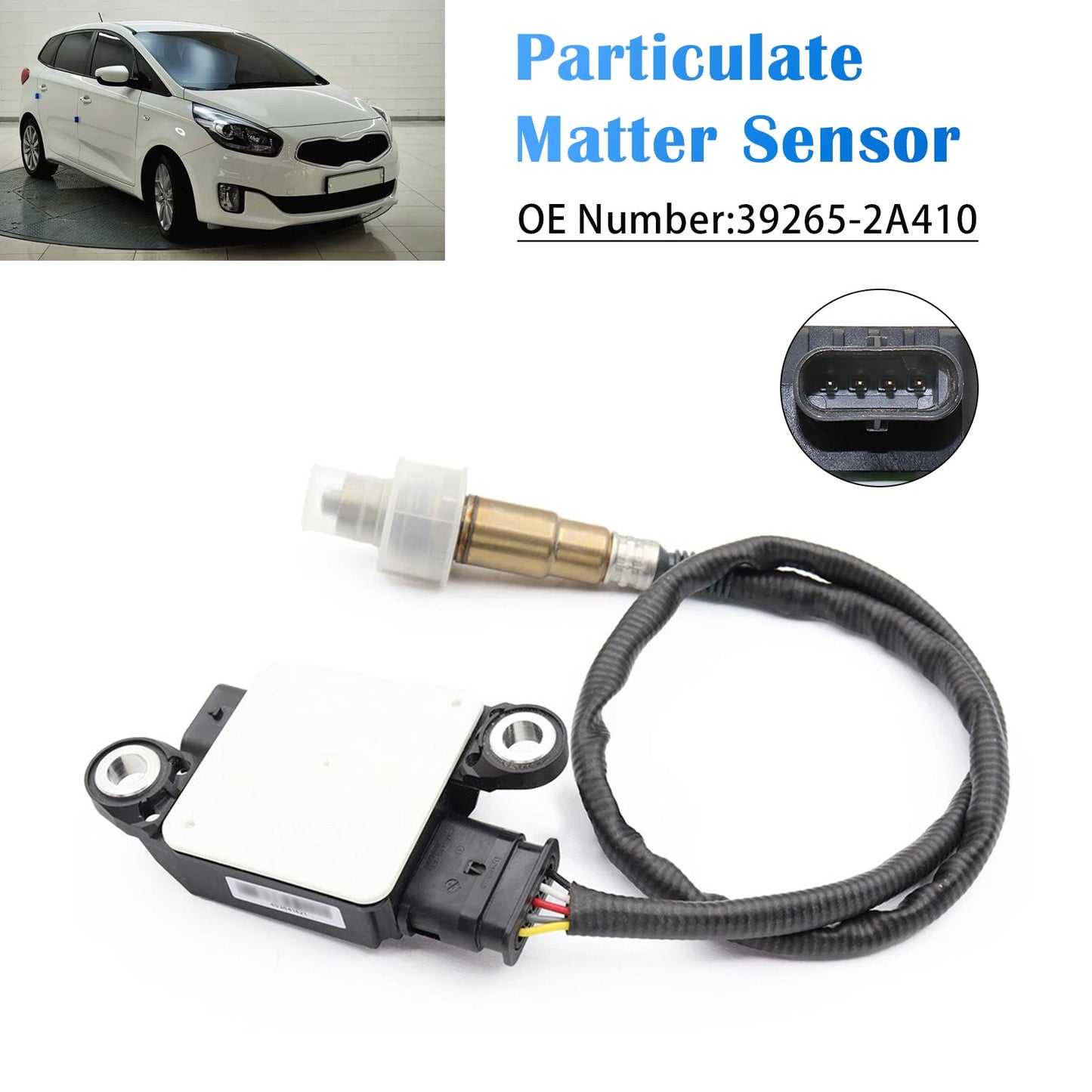 Per Kia Carens IV Van (A4) CRDi 2015-2018 D4FD 1685 85/100 Box Body/MPV 392652A410 Sensore di particolato