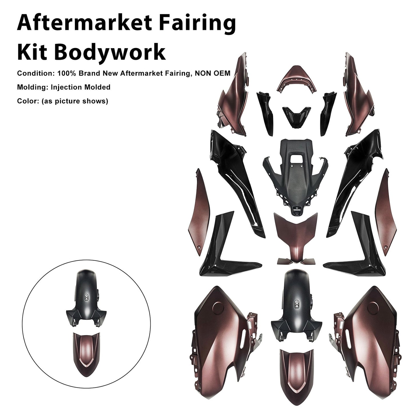 Kit di carene iniettate per Yamaha TMAX560 2025-2026