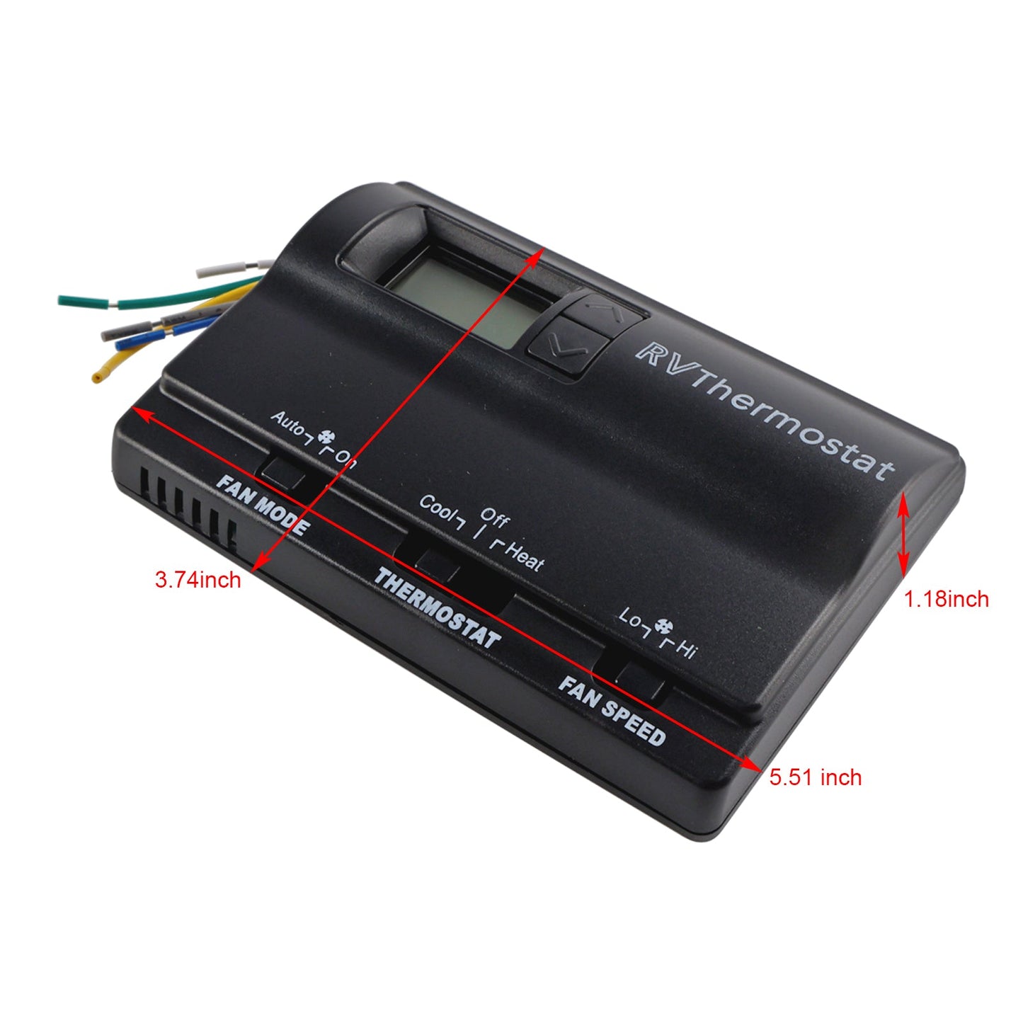 Termostato digitale caldo/freddo di ricambio compatibile con Coleman 83303362 nero