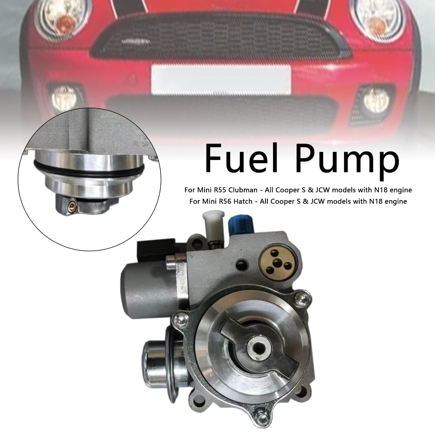 Mini R55 Clubman - Tutti i modelli Cooper S e JCW con motore N18 Pompa carburante ad alta pressione 13517592429