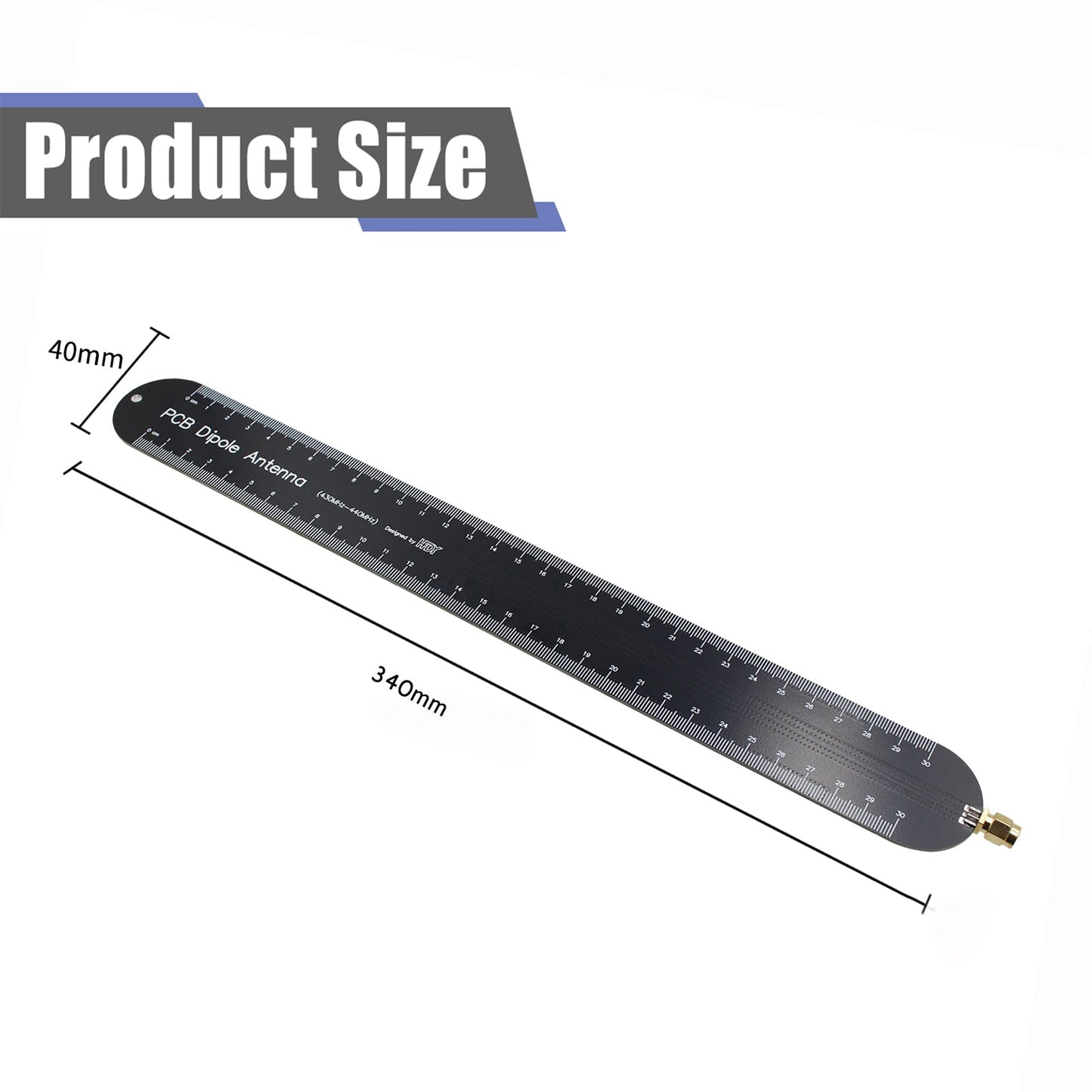Antenna dipolo PDA435 Antenna righello Antenna walkie-talkie Antenna banda amatoriale
