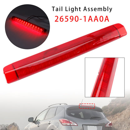 Luce freno a LED di terza posizione per Nissan Murano 2009-2014, codice 26590-1AA0A, colore rosso.
