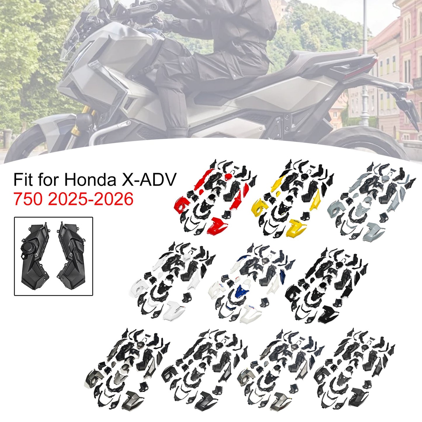 Kit di carene stampate a iniezione per Honda X-ADV 750 2025-2026