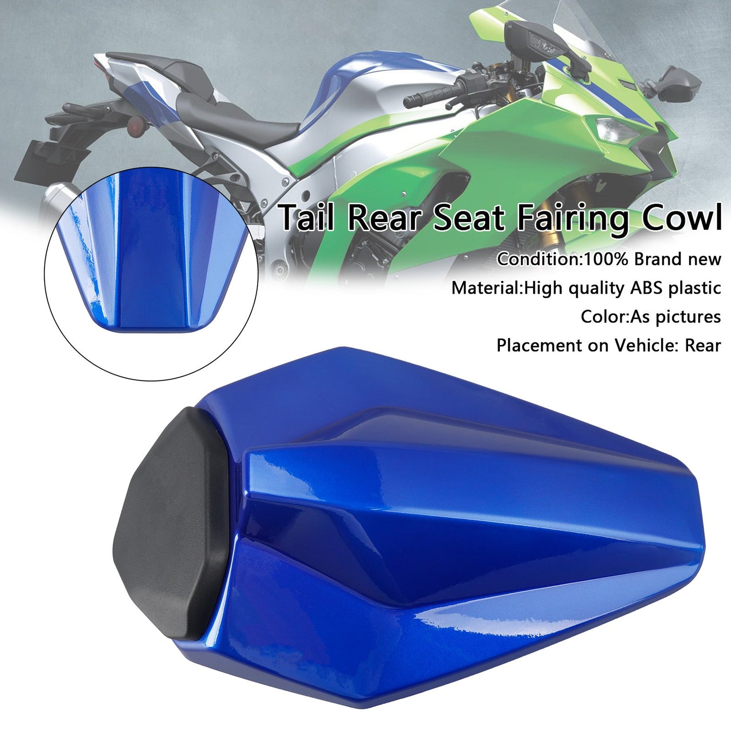 Carenatura posteriore per Kawasaki ZX10R ZX-10R Racing 2016-2025