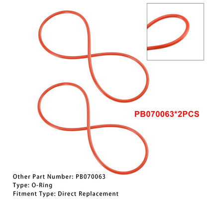 PB070063 O-Ring D-Base bruciatore per base bruciatore (D) 2 pezzi