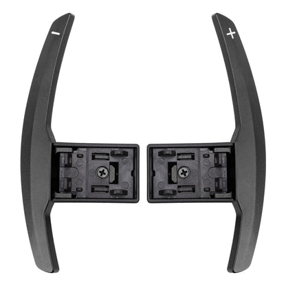Estensione del cambio al volante per BMW Serie F F30 F31 F32 F10 X3 X5 Alluminio Nero