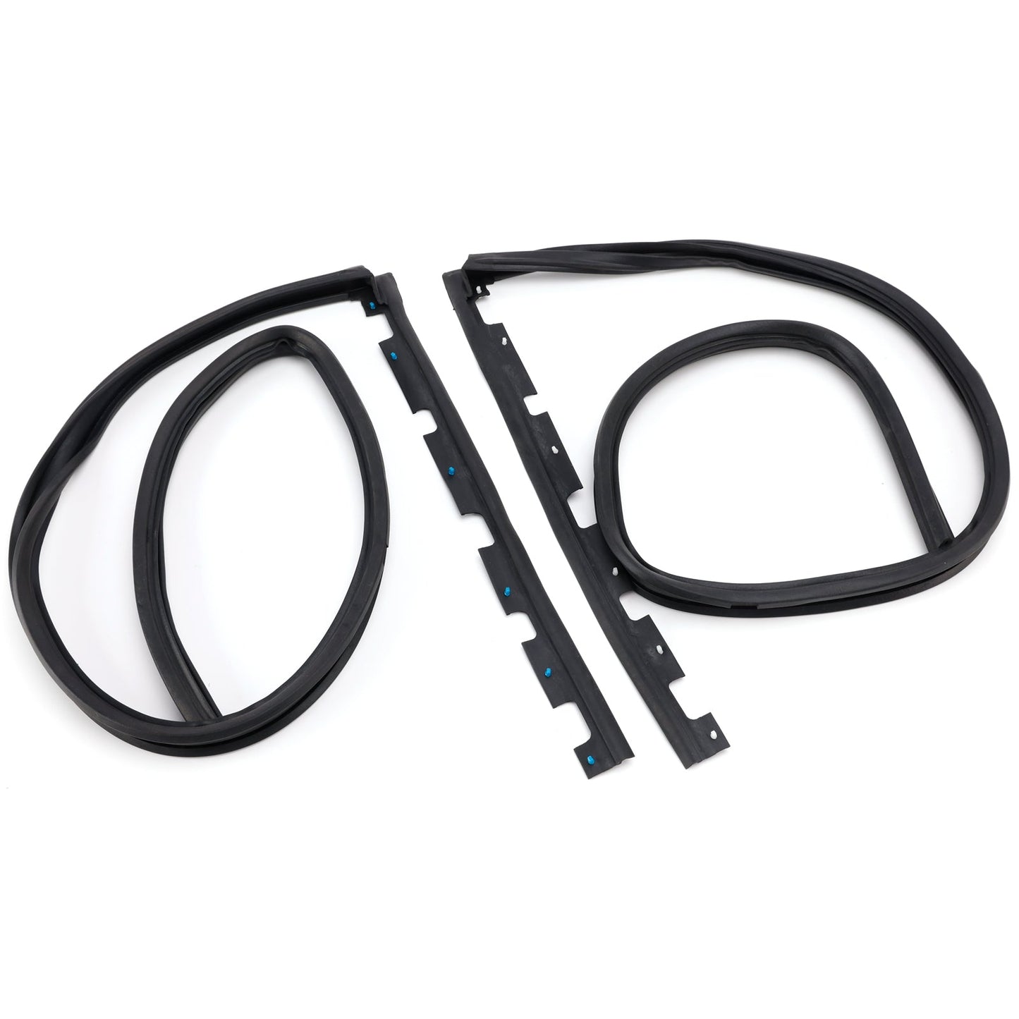 Set di 2 guarnizioni in gomma per portiere anteriori per Honda Civic 2 porte 3 porte 1992-1995 EG6 EG4