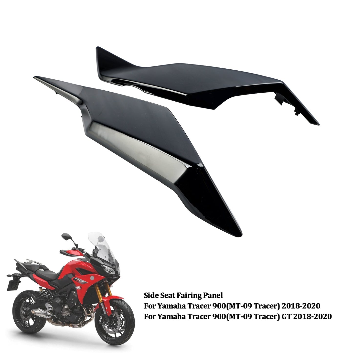Pannello carenatura laterale posteriore Yamaha Tracer 900 / GT 2018-2020