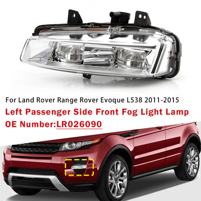 Fendinebbia lato passeggero sinistro LR026090 per Range Rover Evoque L538 2011-15