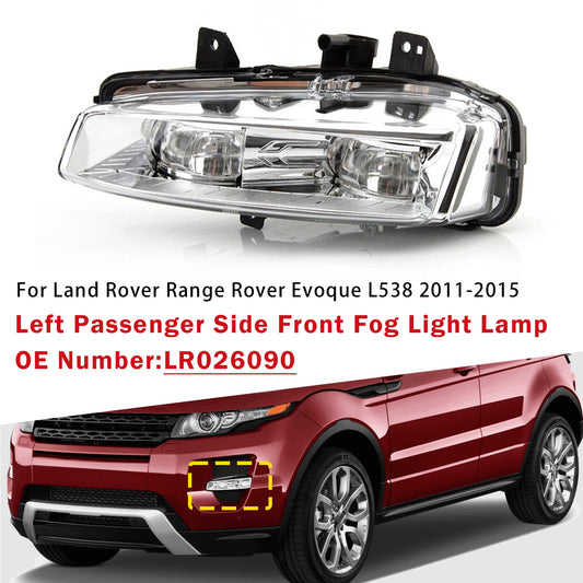Fendinebbia lato passeggero sinistro LR026090 per Range Rover Evoque L538 2011-15