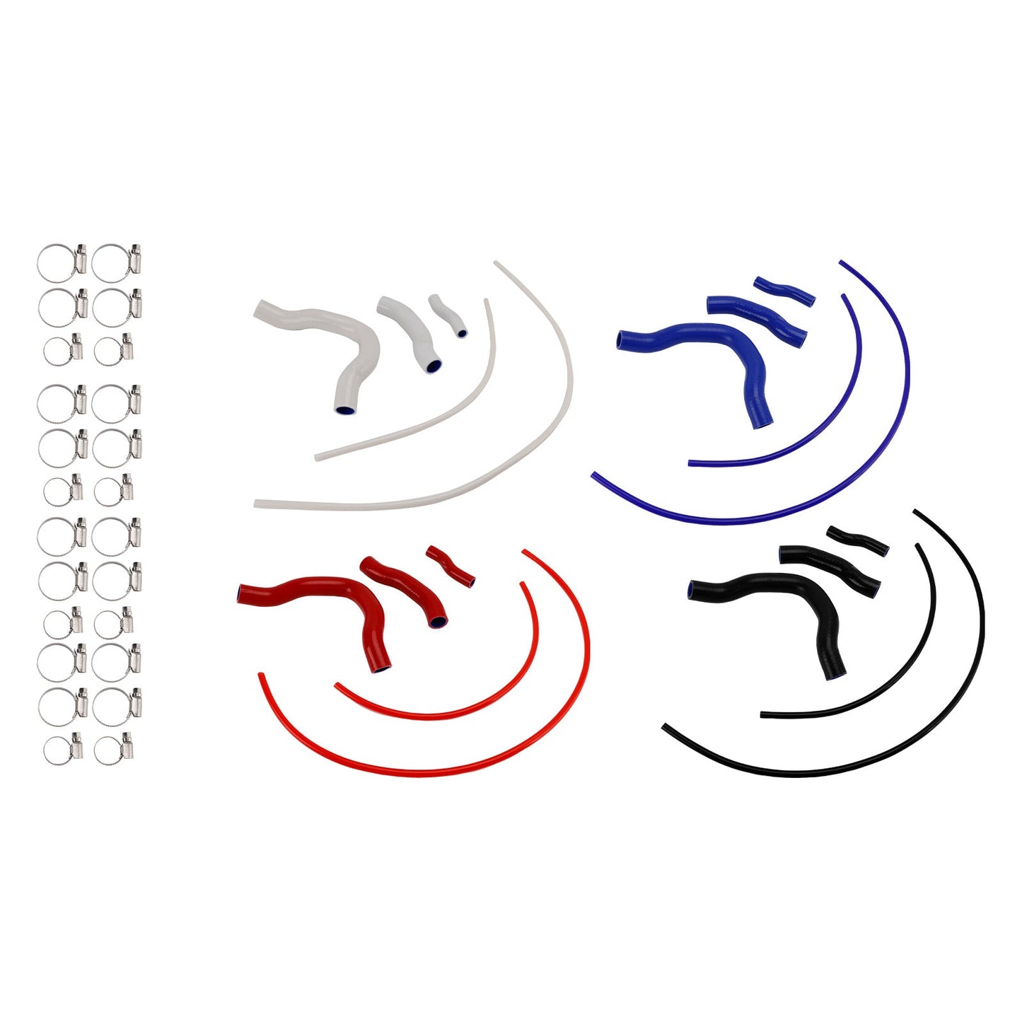 Kit tubo flessibile del liquido di raffreddamento del radiatore in silicone Honda XL750 Transalp 2023-2025