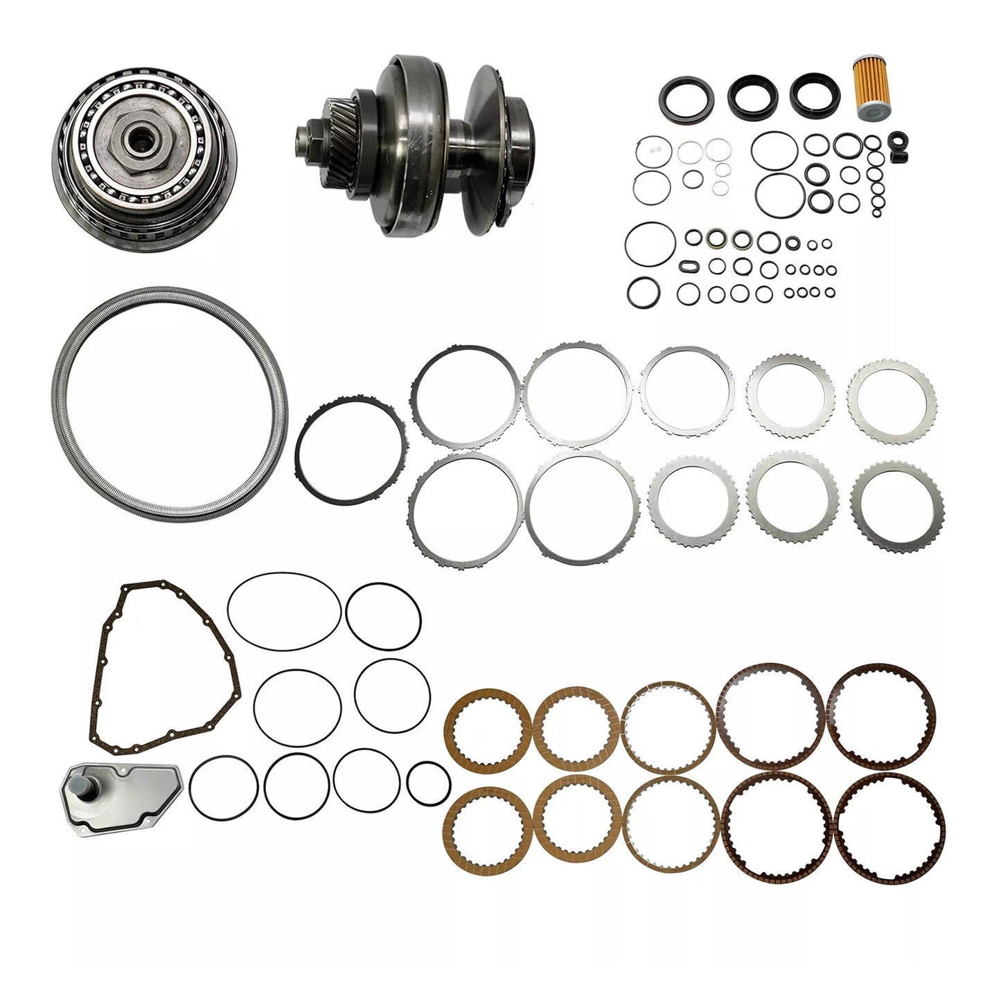 Kit di revisione principale della trasmissione MITSUBISHI eK-WAGON L3 0.7L 2013-2015 e set di pulegge con cinghia JF015E RE0F11A