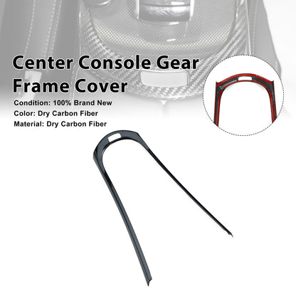 Copertura del telaio del cambio della console centrale in fibra di carbonio per Mercedes-Benz W464 W465 (2019-2026)