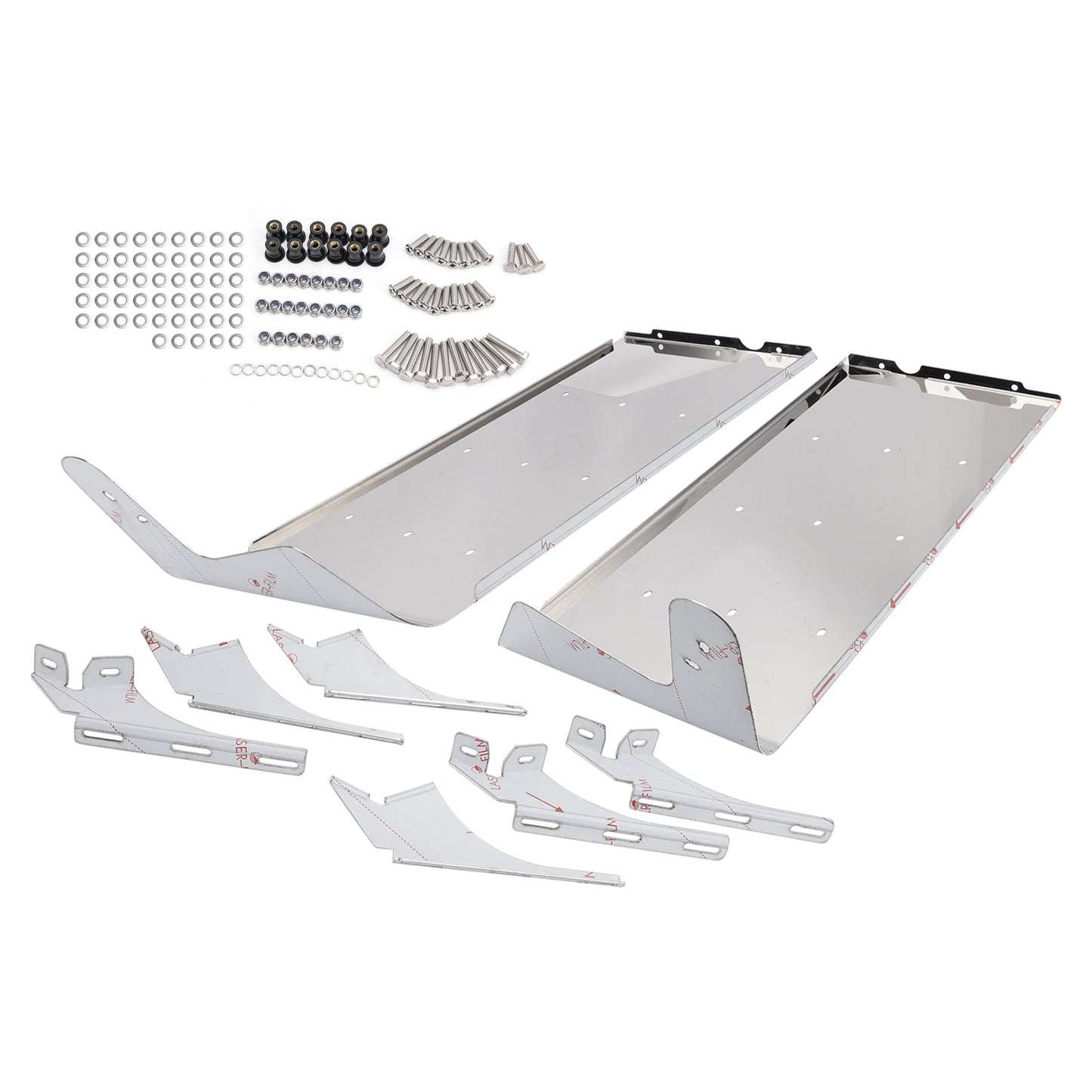 1984-1998 Per Kenworth W900 T800 T600 T300 Visiera parasole da 13"" per tetto piatto