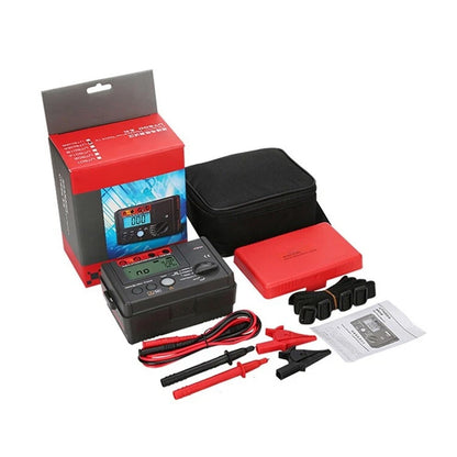 UT502A 2500V Misuratore di resistenza di isolamento Tester di terra Megohmmetro Volt