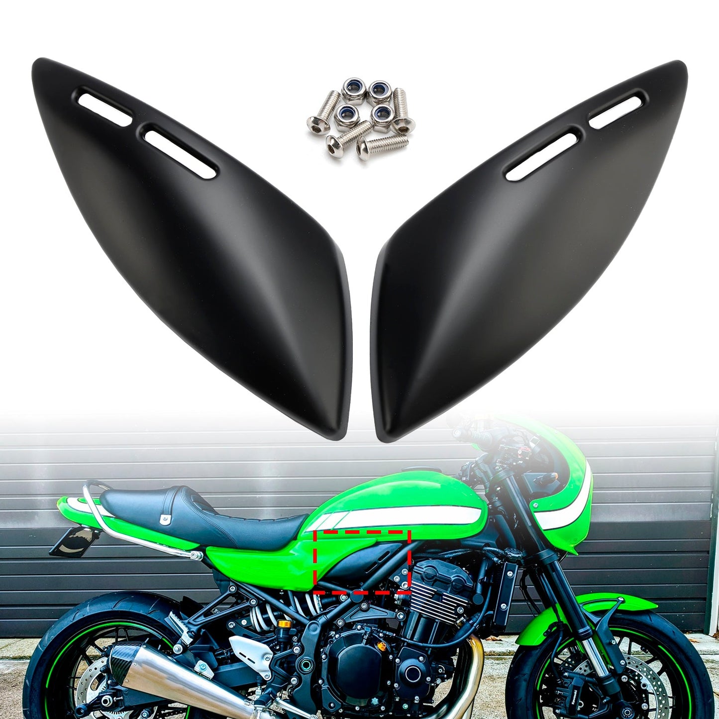 Carenatura laterale del pannello del serbatoio del gas Kawasaki Z900RS 2018-2024