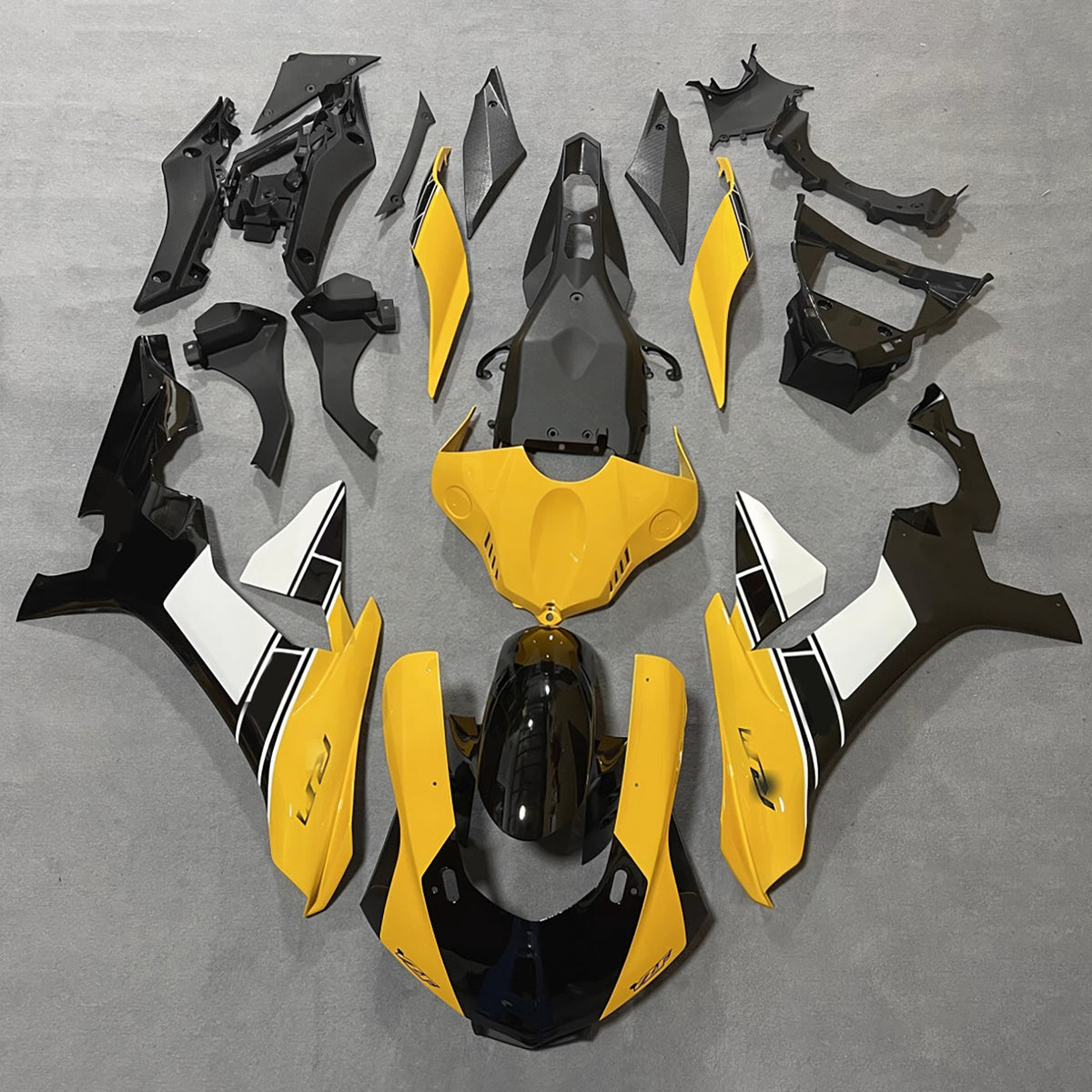 Kit carenatura in plastica ABS a iniezione adatto per Yamaha YZF 1000 R1 2015-2019