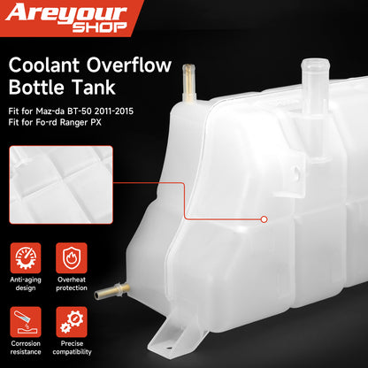 Fit Mazda BT-50 2011-2015 Fit Ford Ranger PX Refrigerante Overflow Bottle Tank