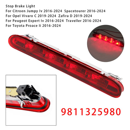 Luce di stop posteriore a LED 9811325980 per Citroen Jumpy Peugeot Expert rossa