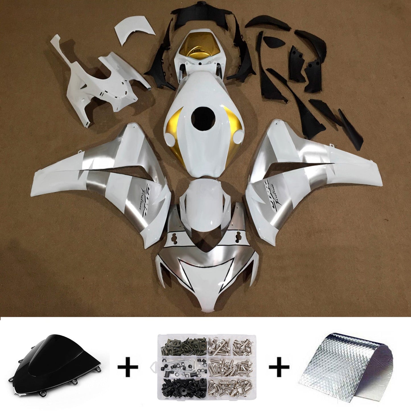 Kit di carene in plastica ABS stampate a iniezione per Honda CBR1000RR 2008-2011
