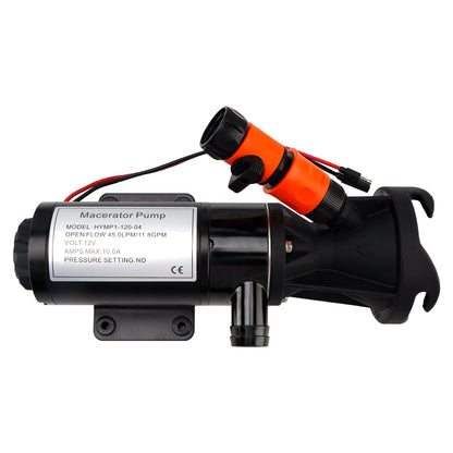Pompa di scarico portatile per trituratore 18555-000A per camper RV 12V DC