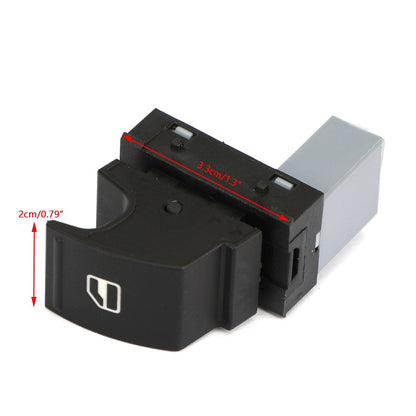 Pulsante di controllo dell'interruttore alzacristalli elettrico passeggero 5J0959855 per VW Eos Skoda Fabia