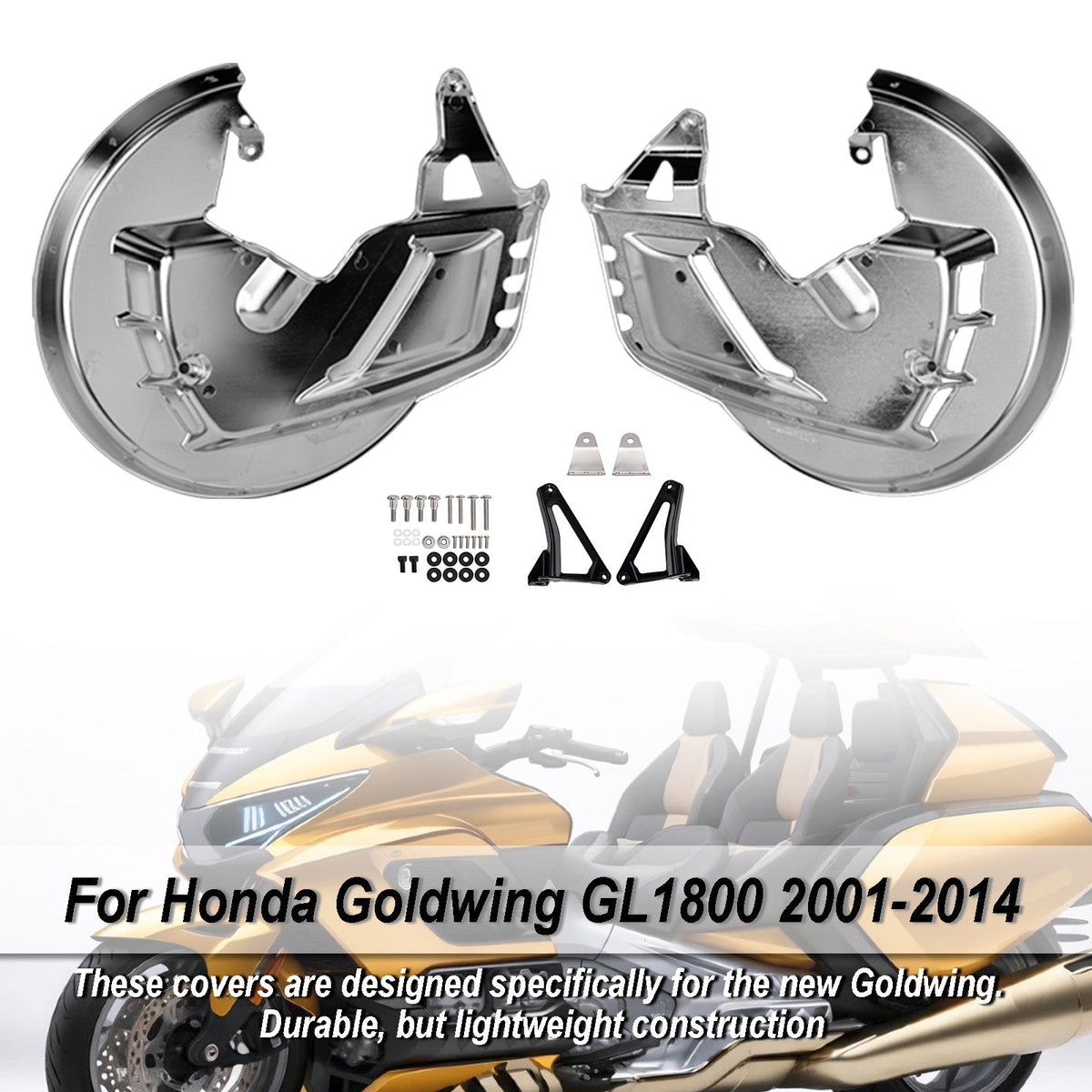 Coperture per dischi freno anteriori per Honda Goldwing GL1800 F6B 01-15