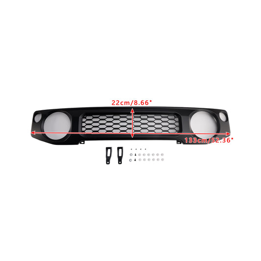 Black Honeycomb Front Bumper Grille Grill Per Suzuki Jimny JB74 2019-2023