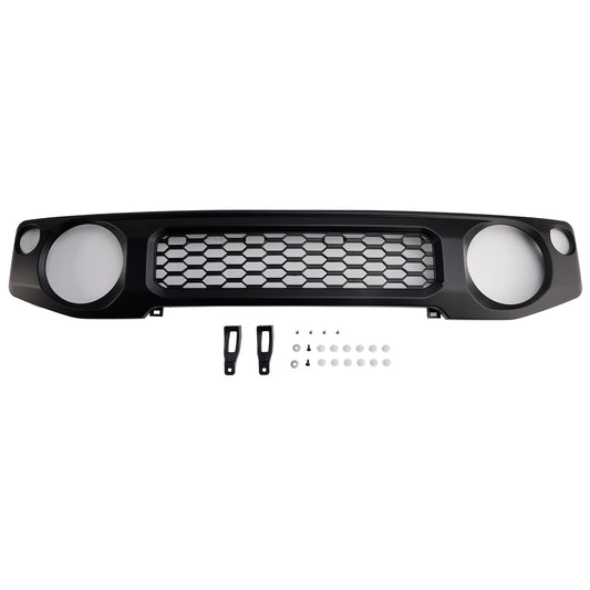Black Honeycomb Front Bumper Grille Grill Per Suzuki Jimny JB74 2019-2023