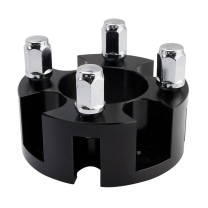 Kit distanziali per ruote da 2"" per carrelli da golf, dadi ruota neri per Yamaha Club Car Ezgo