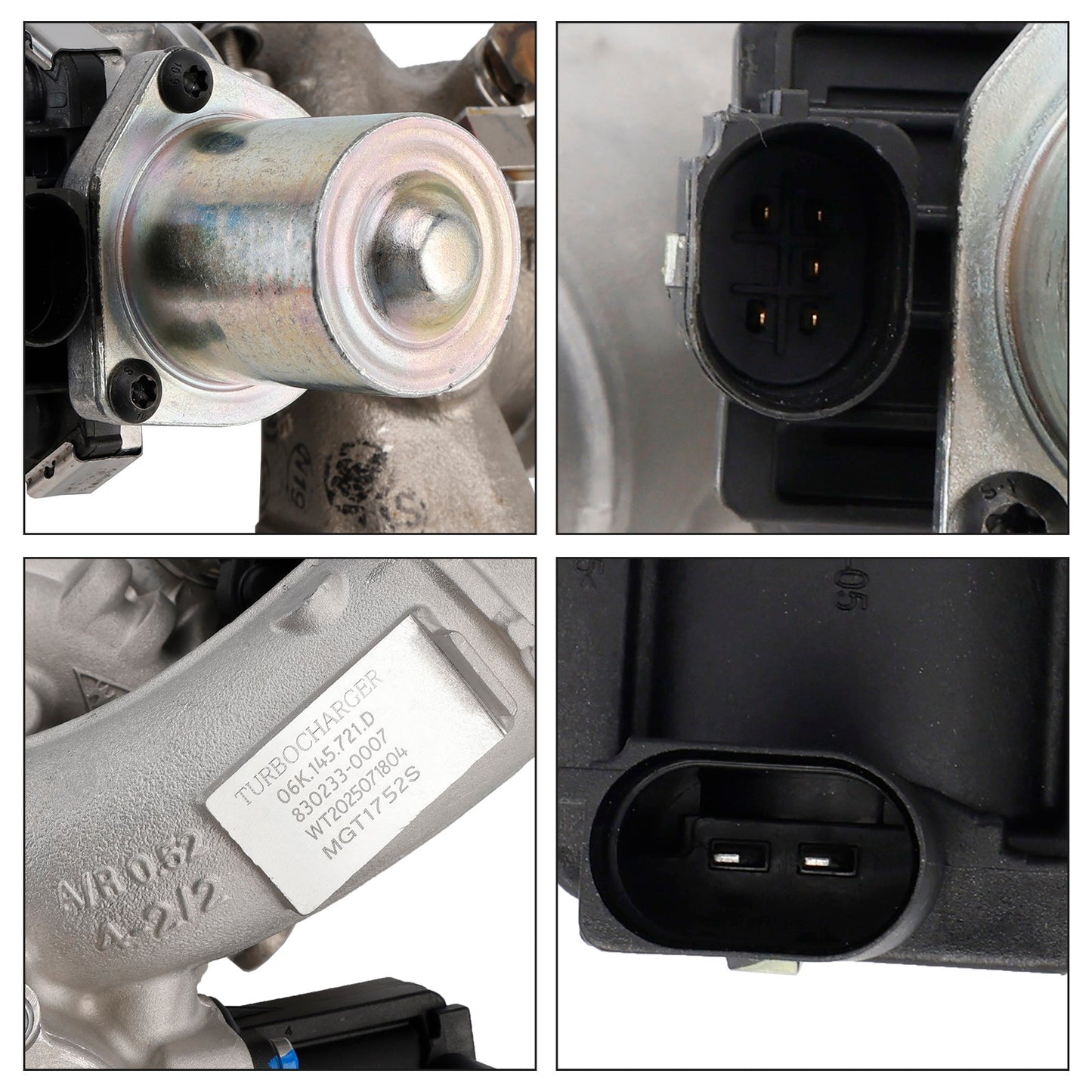 2014-2017Volkswagen Passat L4 1.8L Turbocompressore Turbo Turbocompressore 06K145721D 2511625