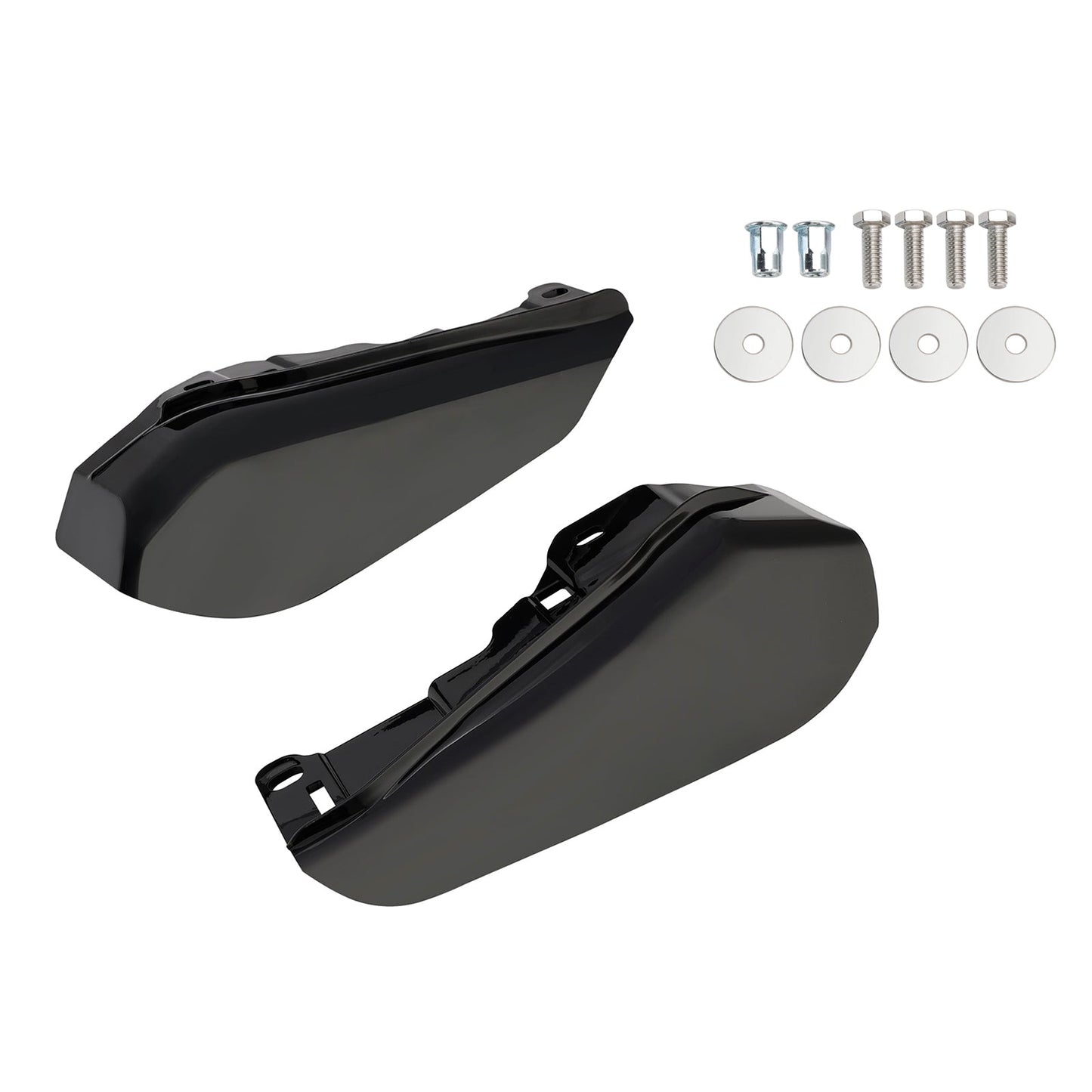 Deflettore di calore dell'aria del telaio intermedio Touring CVO Street Glide Road Glide 2023-2024