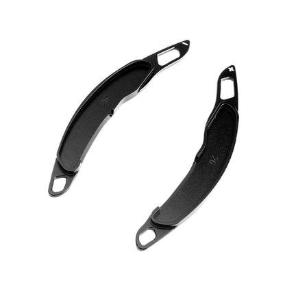 Palette del cambio al volante per Mitsubishi ASX 2013-15 in alluminio nero